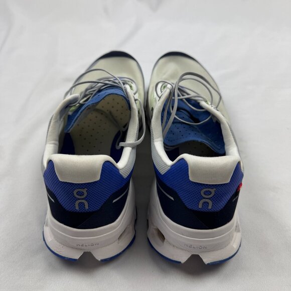 On Cloud Gray Blue Cloud Athletic Running Shoes Sneakers Men’s Size 11 - Picture 4 of 8